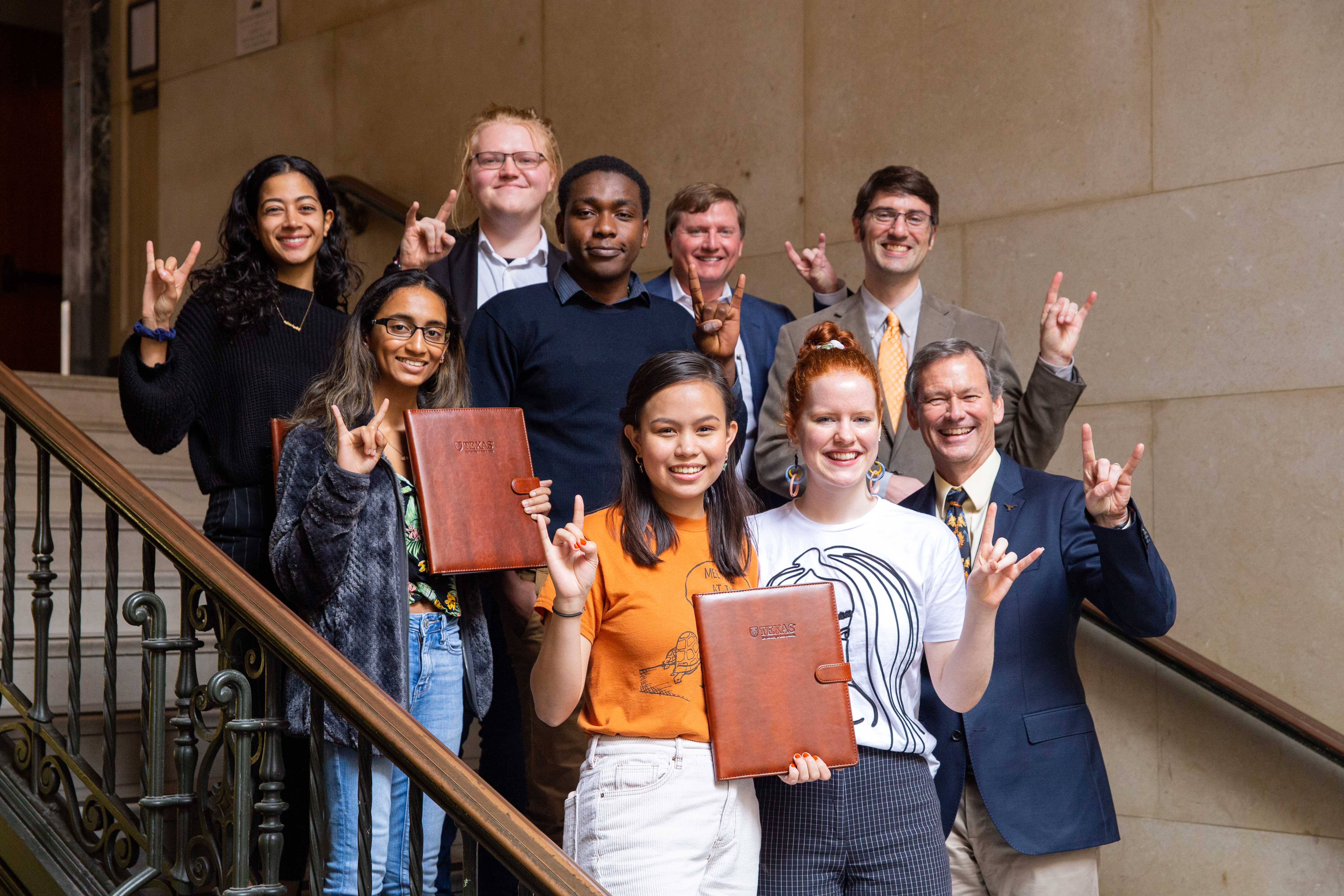 Winners of the 2020 Undergraduate Research Showdown