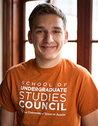 Portrait of UGS student Stephen Nachazel